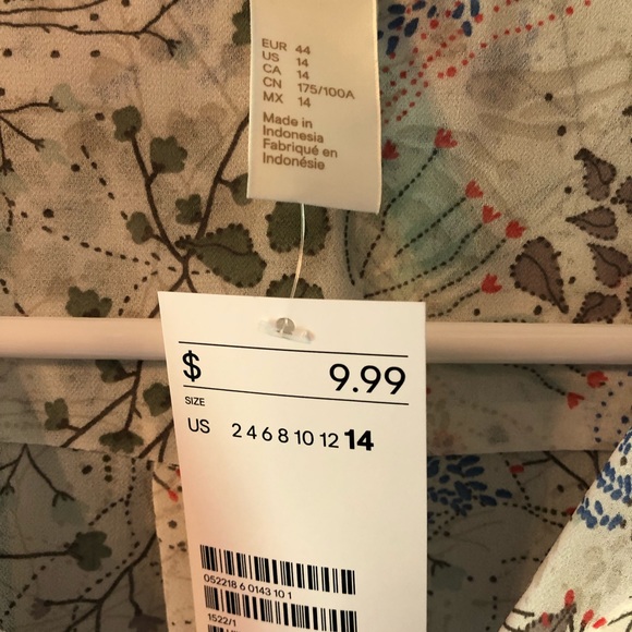 H&M tank top, size 14 - Picture 2 of 2